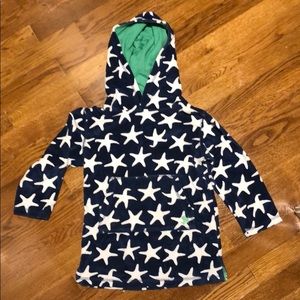 Mini Boden Toweling Hoodie